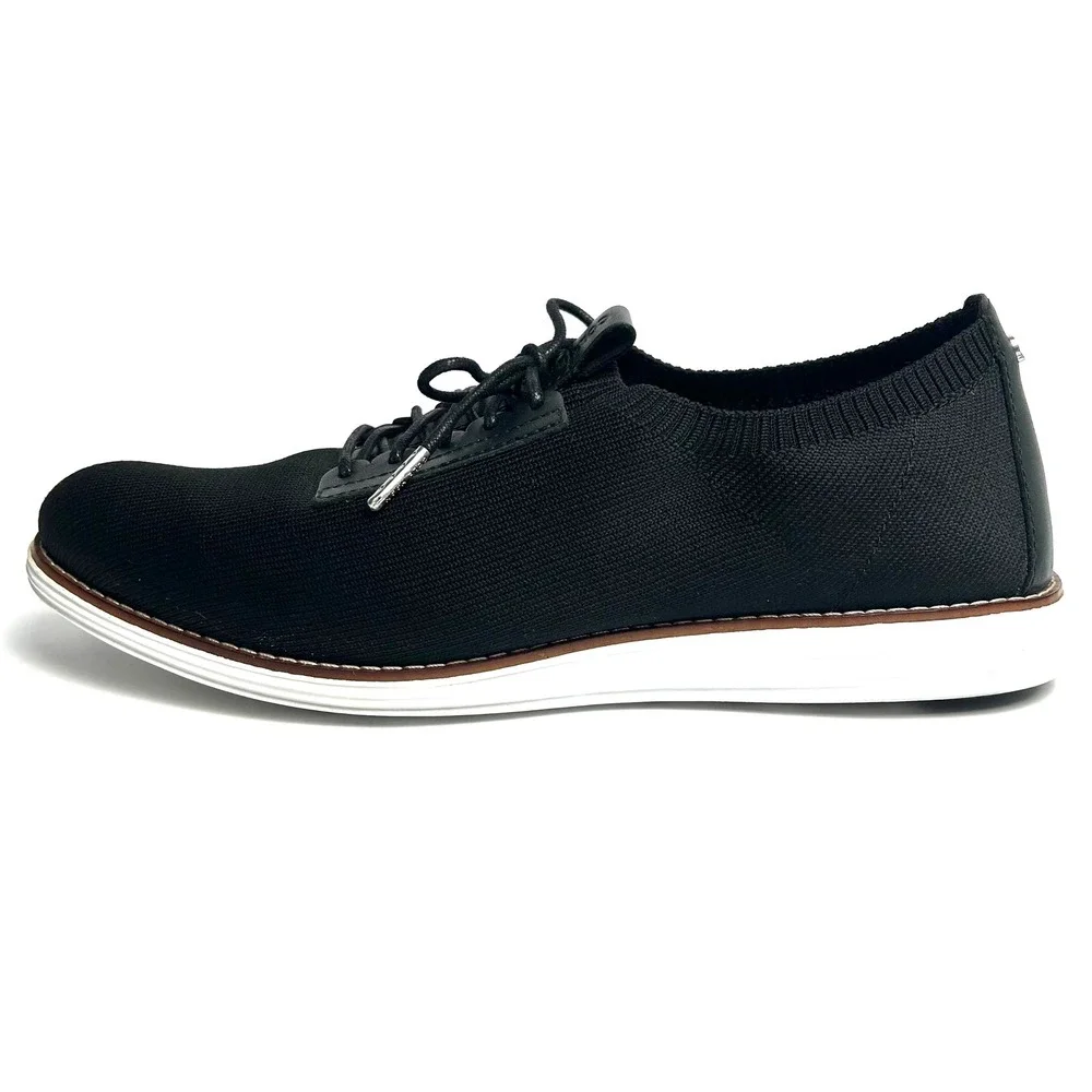 Cole Haan ØriginalGrand‎ Black Knit Oxford Sneaker Shoes - Women's 10.5b